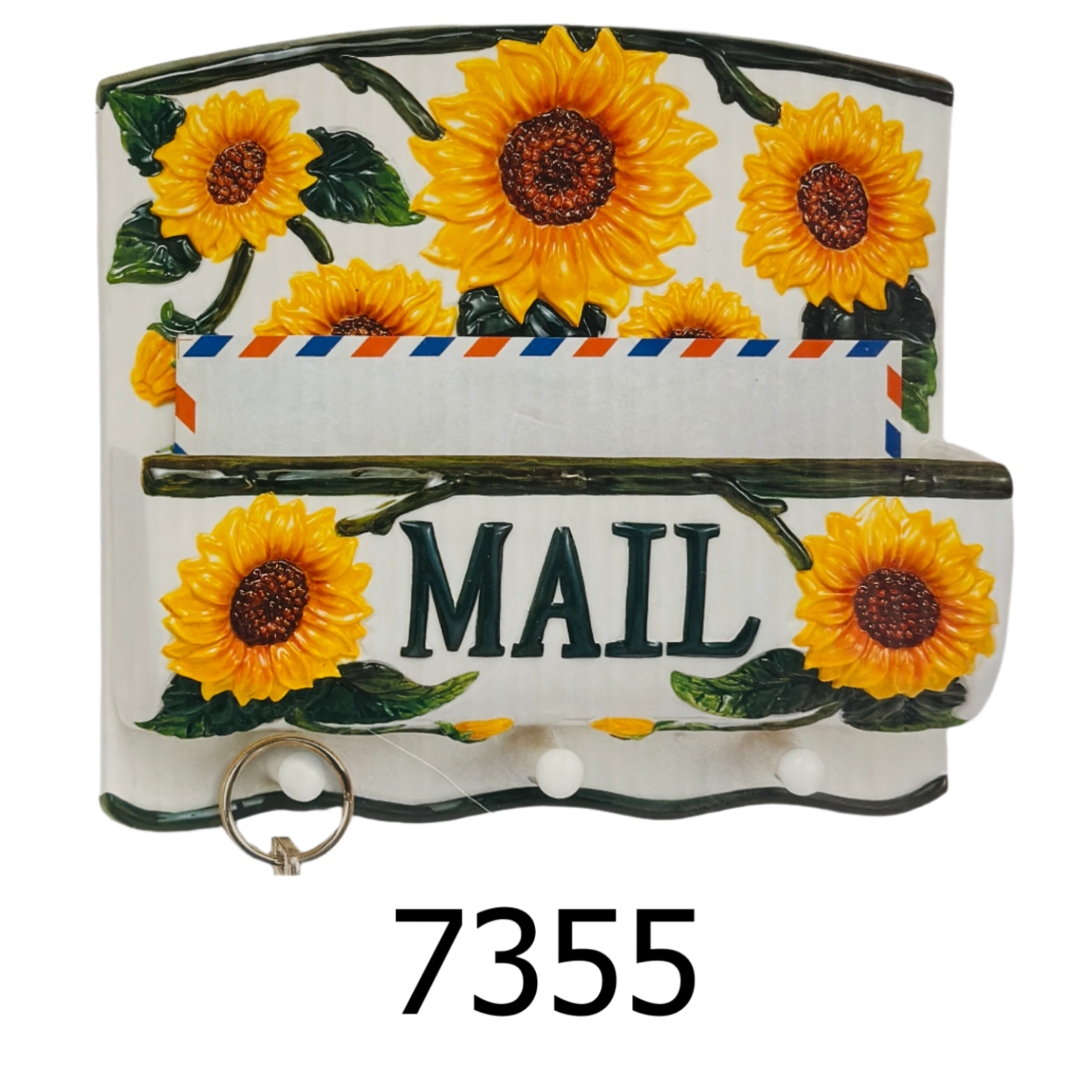 Sunflower Key & Mail Holder – R & B Import
