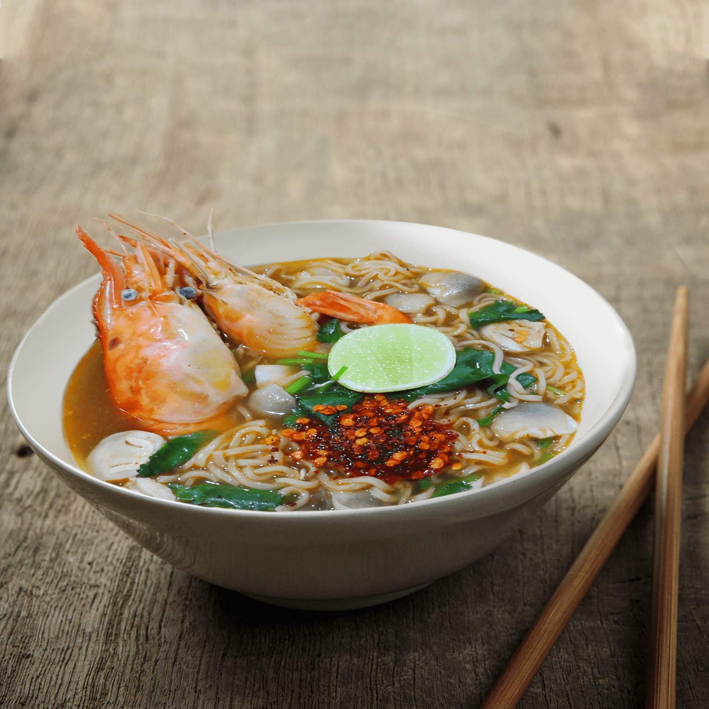 Lime Lobster Flavor Paldo King Noodle Cup (Pack of 16)