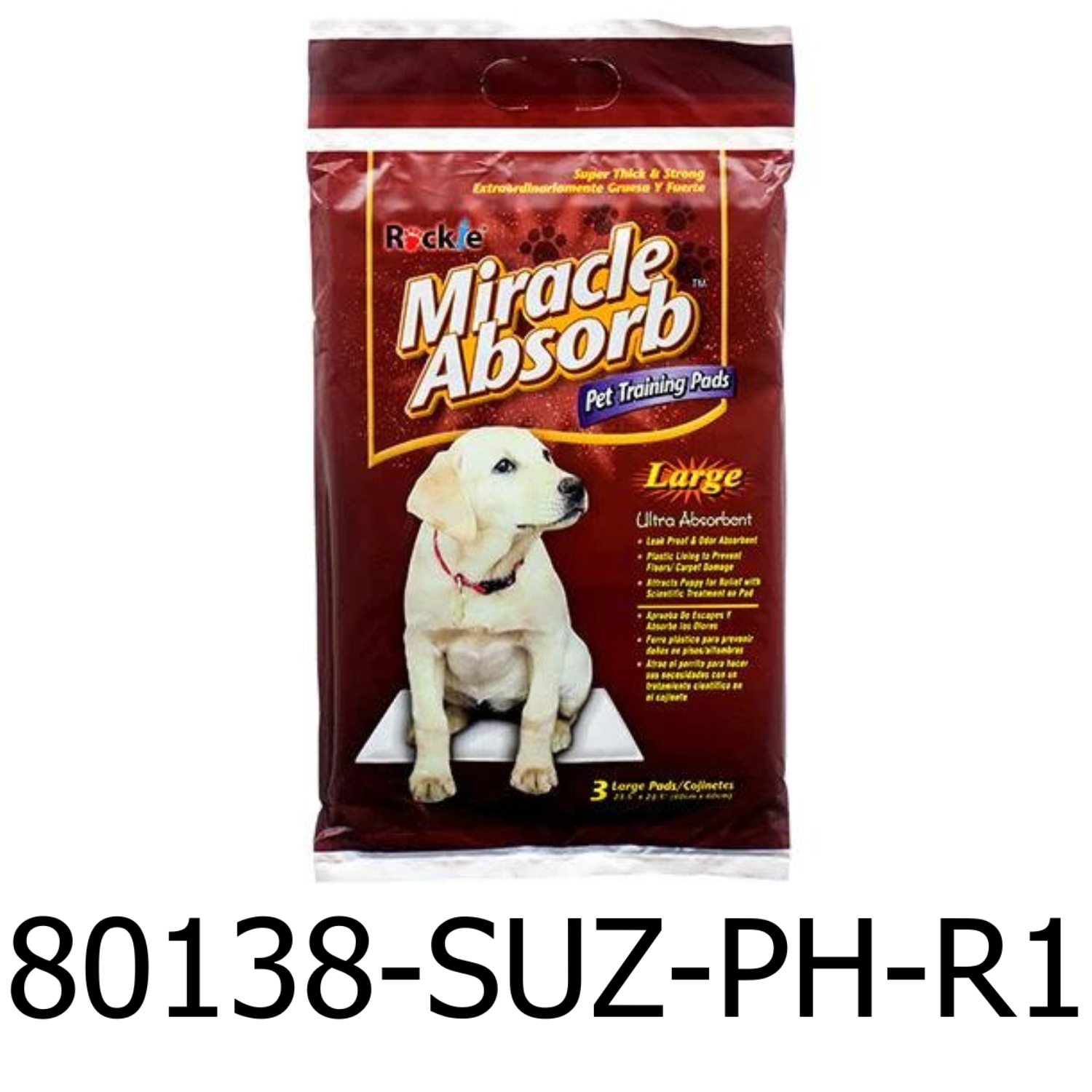 Miracle Absorb Pet Training Pads – R & B Import