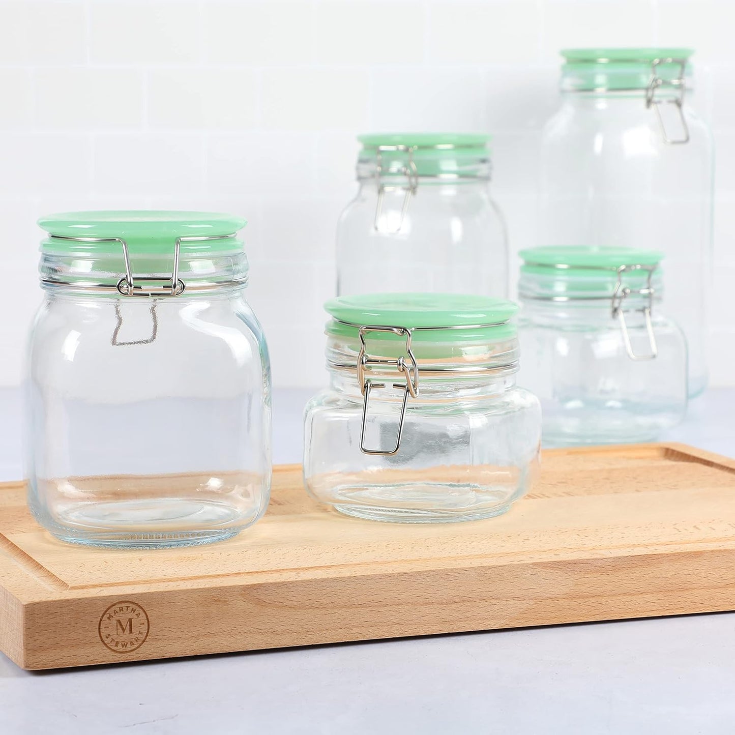 5 PC Martha Stewart Canister Set