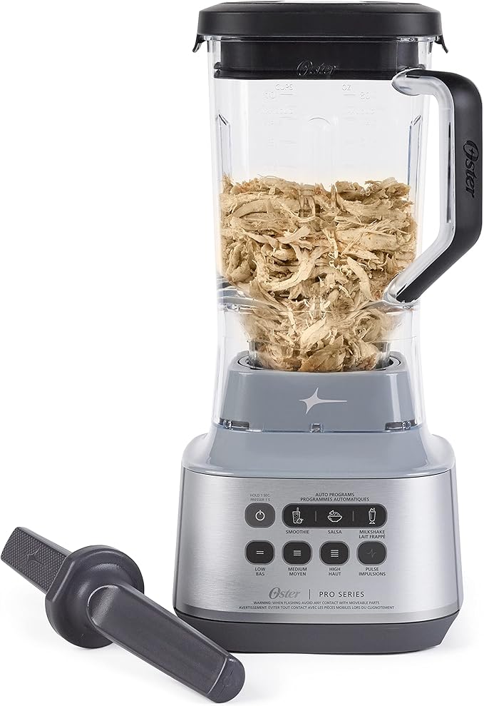 9-Cup Oster XL Professional Blender with Jar, 7- Speeds, 5-Cup Food Processor and Tamper Included