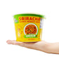 12 PC Tuong Ot Sriracha Chicken Flavor Ramen Noodle Soup & 24 PC Wooden Cutlery