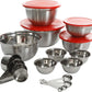 21 PC Gibson Home Branfield Kitchen Prep Set with Measuring Accessories