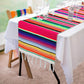 Mexican Table Runner Serape Table Cloth