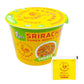 12 PC Tuong Ot Sriracha Chicken Flavor Ramen Noodle Soup & 24 PC Wooden Cutlery