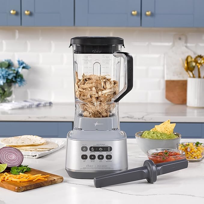 9-Cup Oster XL Professional Blender with Jar, 7- Speeds, 5-Cup Food Processor and Tamper Included