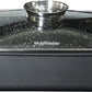 Multi Roaster Roasting Pan with Innovative Salt Canal and Black Marble Stone