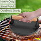 7.5" Round Cast Iron Meat Pressure (Free Gifts: 2 Spices)