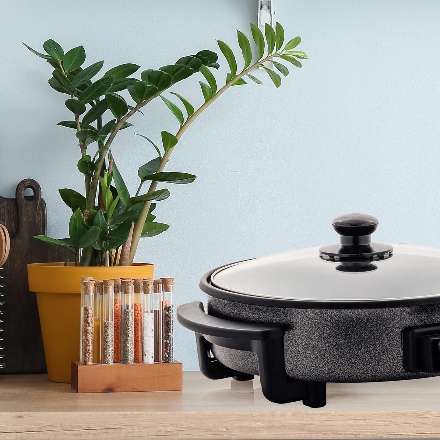 12" Ovente Electric Skillet & Frying Pan