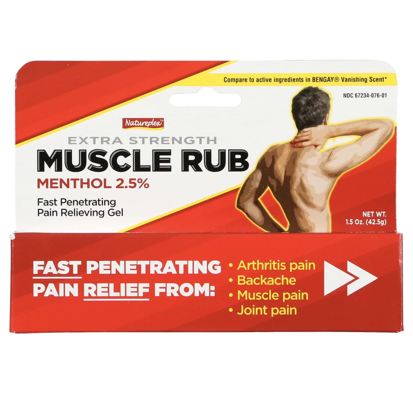 2 PC Muscle Rub 1.5oz