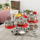 21 PC Gibson Home Branfield Kitchen Prep Set with Measuring Accessories