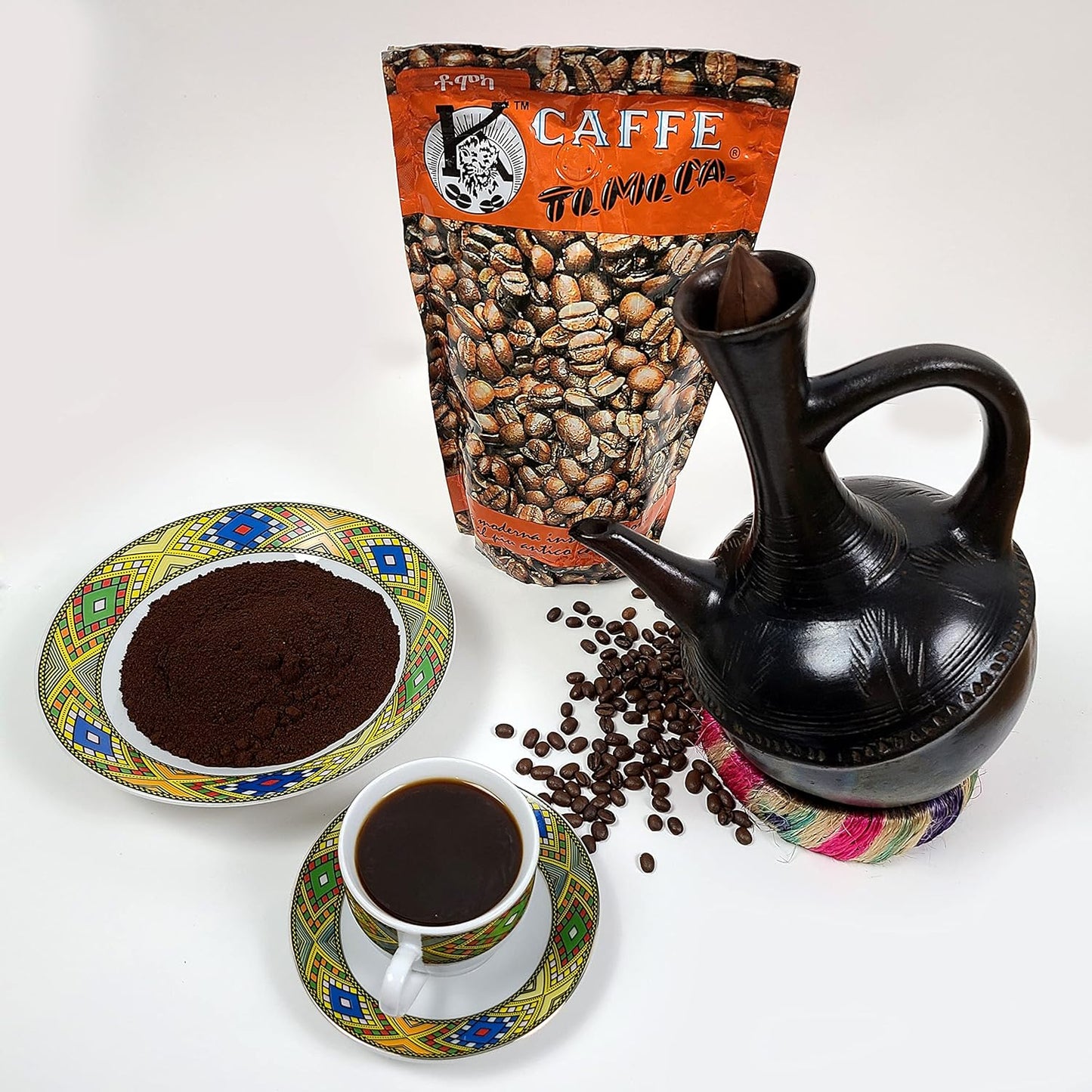 500g TOMOCA Ethiopian Roasted Coffee Beans