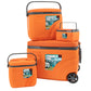 4 PC Orange Insulated Water Jug Set