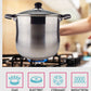 16 QT Stainless Steel 18/10 Induction Stock Pot (Free Gift 1 Knife Set)