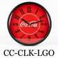 Coca Cola Wall Clock Decor-Reloj de pared de Coca-Cola