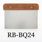 Stainless Steel Scraper with Wooden Handle-Rasqueta de Acero Inoxidable con Mango de Madera