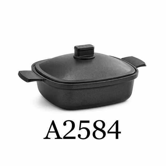 Korkmaz 26cm Casterra Low Casserole