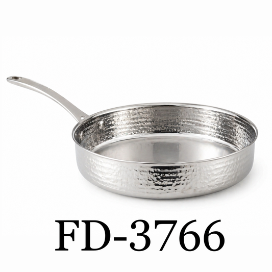 6.25" Stainless Steel Hammered Mini Fry Pan