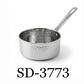 Stainless Steel Hammered 4" Frypan - Sartén de 4" de Acero Inoxidable Martillado
