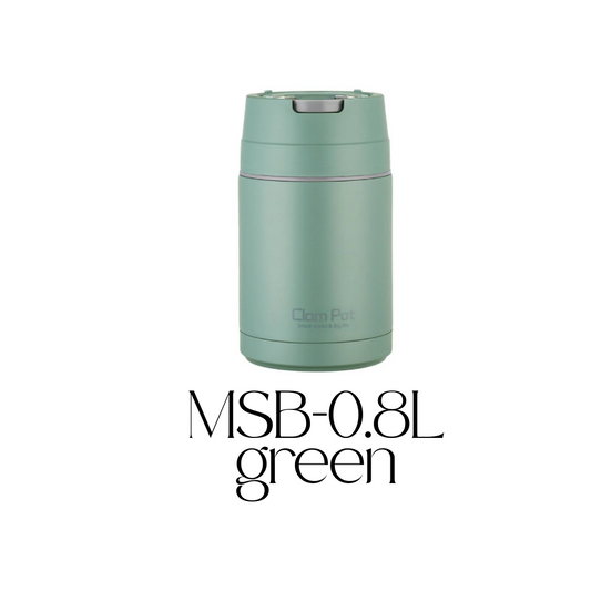 800ml Green Braised Burning Thermo Stainless Steel Cup