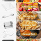 AIR FRYER AICOOK 11qt Air Fryer, 7-in-1 Functions with EvenCrisp Technology that Crisps, Broils, Bakes, Roasts, Dehydrates, Reheats & Rotisseries, Includes over  40 Recipes Book, Stainless Steel