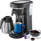 Mr. Coffee Pod & 10-Cup Space-Saving Combo Brewer