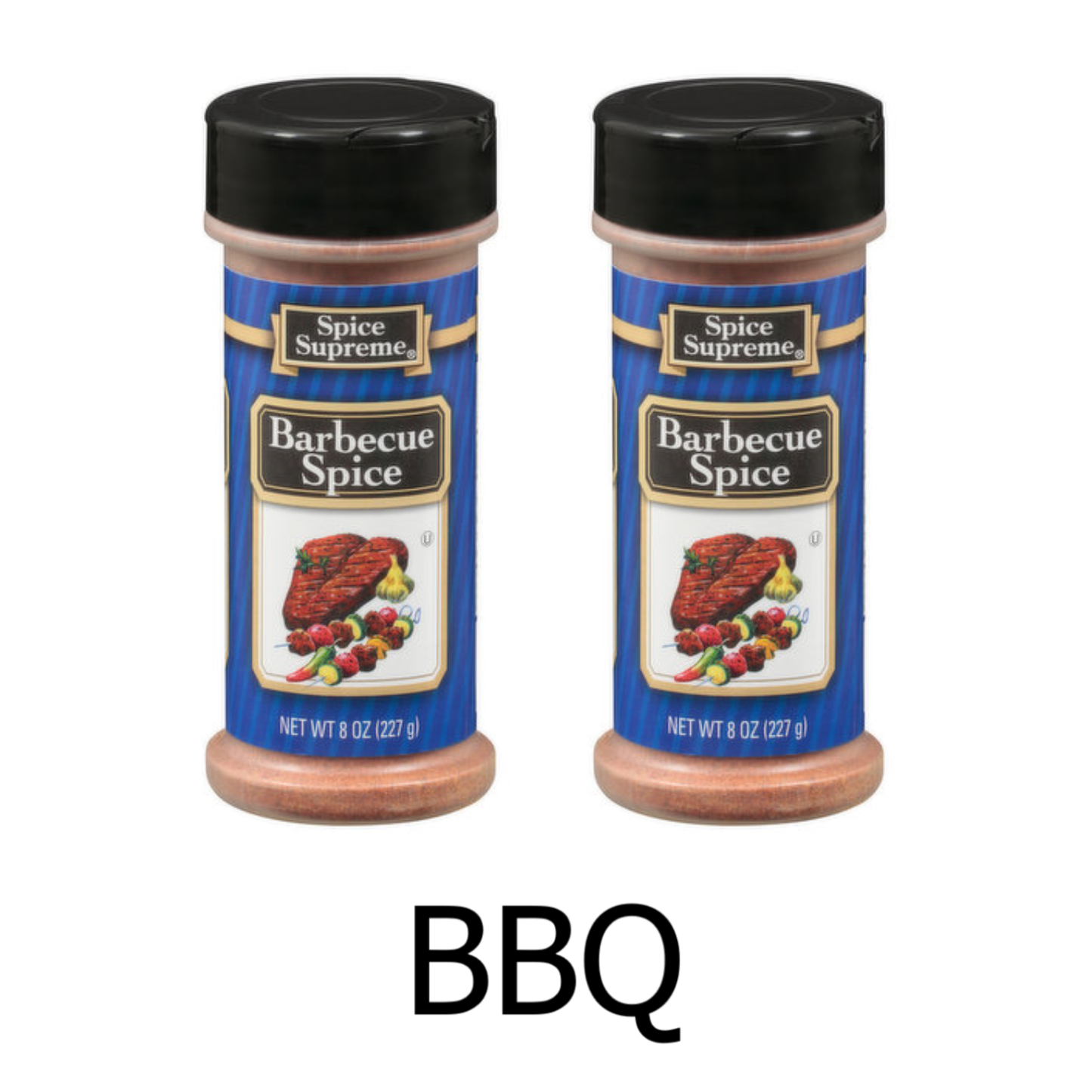 8 oz Spice Supreme Barbecue Spice Ⓤ (Pack of 2)