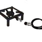 Outdoor Propane Single Small Burner Mega Cook Camping Stove