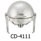 9L Stainless Steel Round Chafing Dish Food Warmer