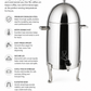 Stainless Steel 19L Coffee Urn