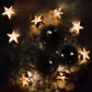 20 LED Rose Champagne Star String Lights