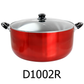 Better Chef 10 QT Red Aluminum Dutch Oven