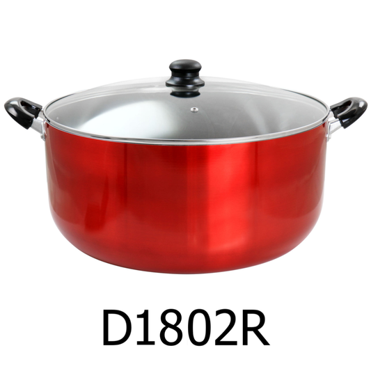 Better Chef 18 QT Red Aluminum Dutch Oven