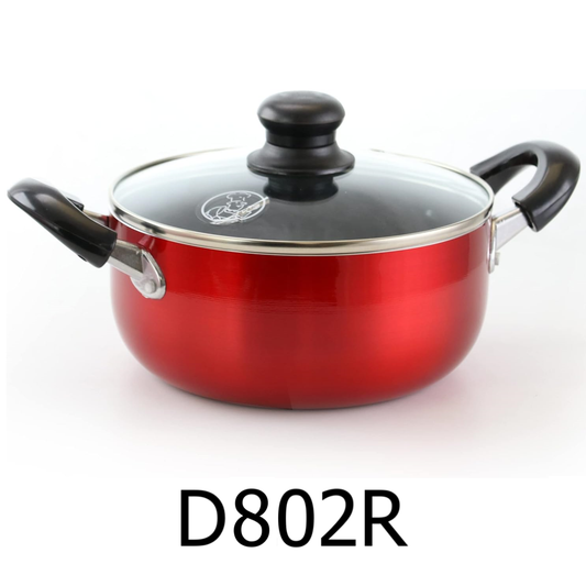 Better Chef 8 QT Red Aluminum Dutch Oven