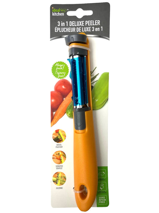 3 in 1 Deluxe Orange Peeler