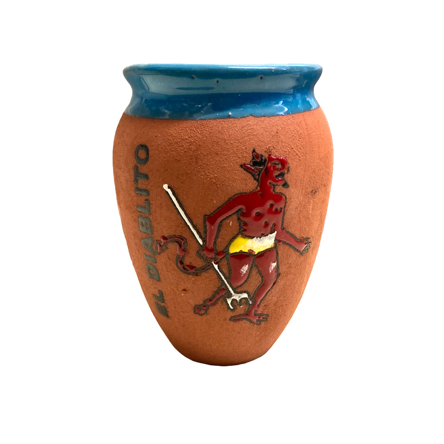 Devil El Diablito Handmade Clay Jar