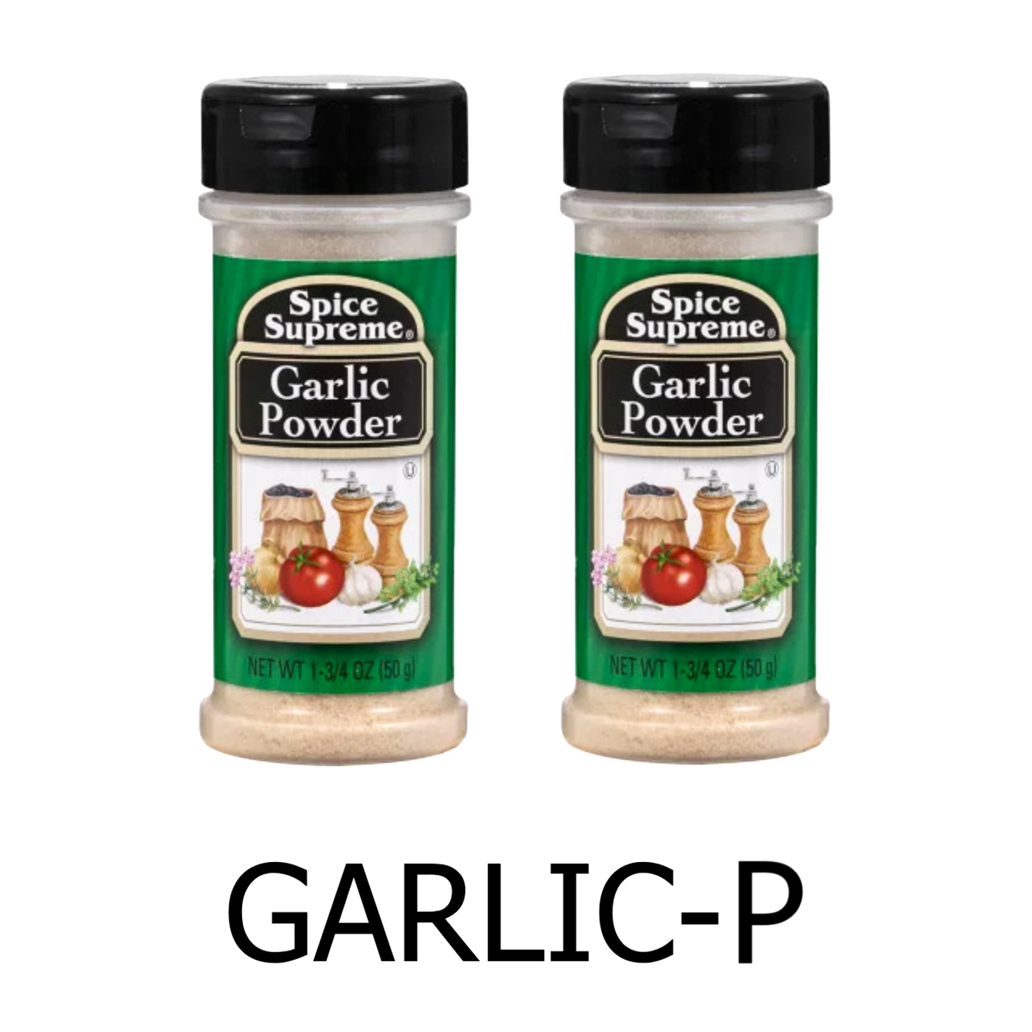 1.75 oz Spice Supreme Garlic Powder Ⓤ (Pack of 2)