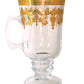 Unique Touch 6pcs Tea Coffee Turkish Style Gold Decorative Design Set Premiun Quality 10oz