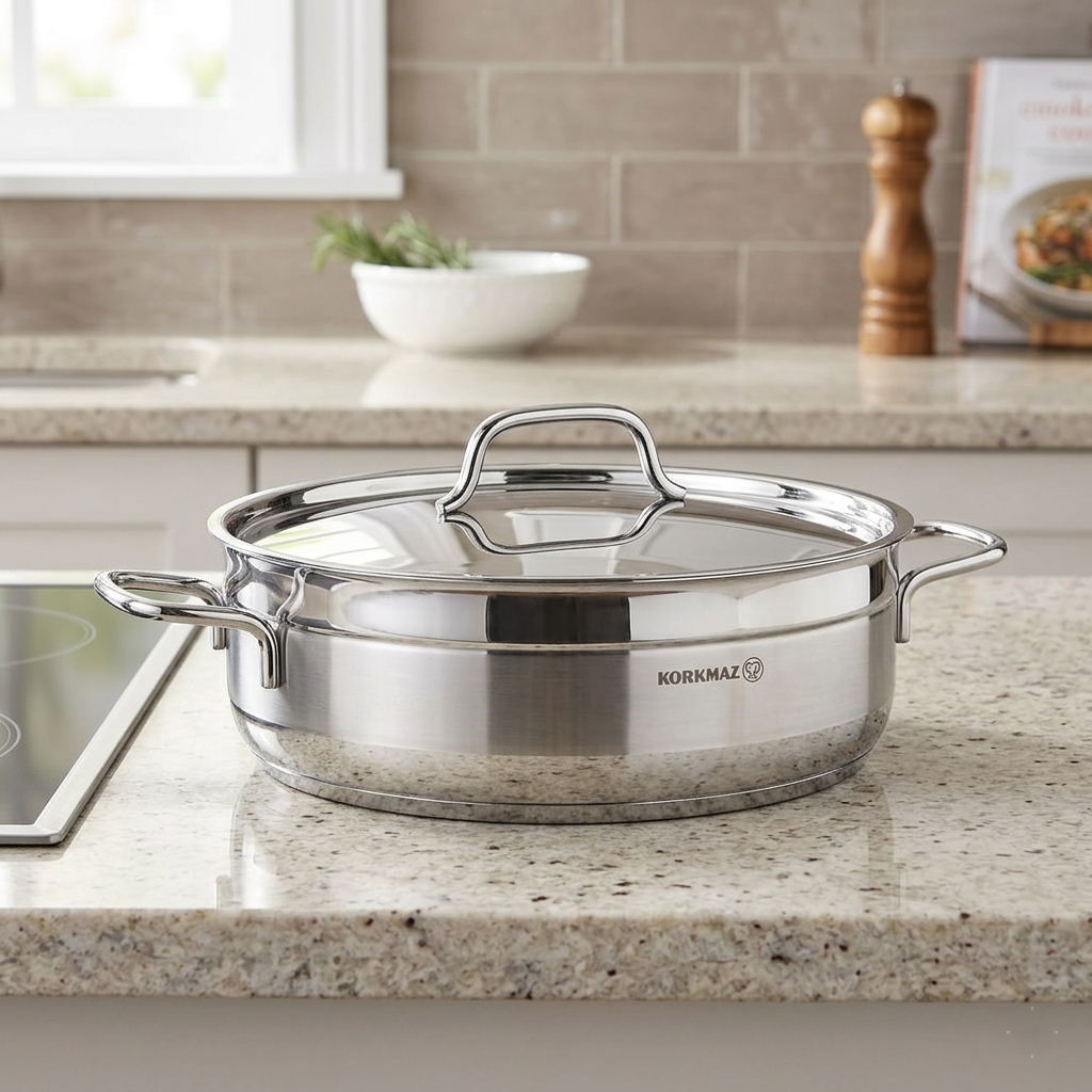 Korkmaz Alfa Low Casserole 28cm
