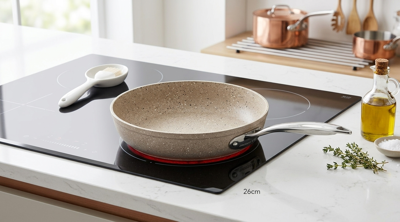 Korkmaz 26cm High Quality Fry Pan/Sartén de alta calidad Korkmaz-26cm