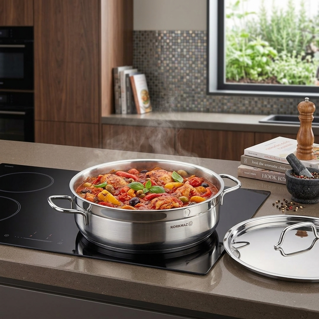 Korkmaz Alfa Low Casserole 28cm