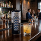Corona Straw Dispenser with 20 Count Paper Straws-Dispensador de Popotes Corona