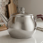 Jagler Stainless Steel 1.50Lt Tea Kettle with Wooden Handle - Jagler Tetera de Té de Acero Inoxidable de 1.50Lt con asa de Madera