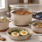 Korkmaz 7-Piece Cookware Granite Set