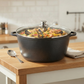 Marble Coating 44cm Casserole Pot