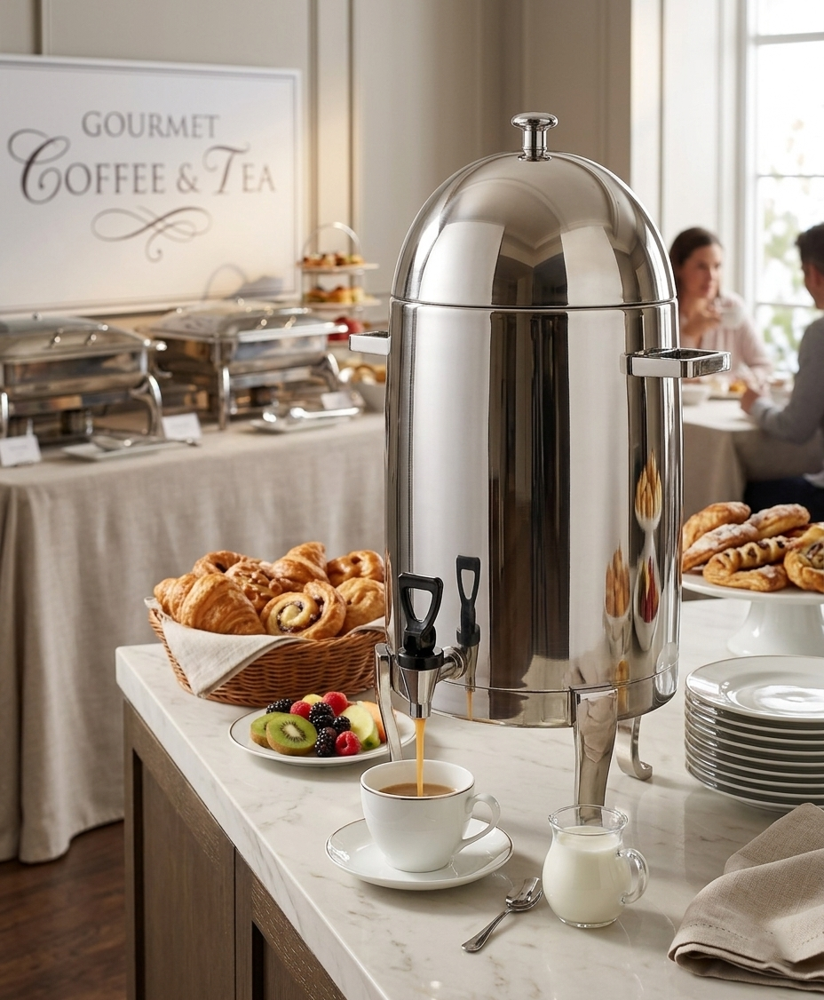 Stainless Steel 19L Coffee Urn