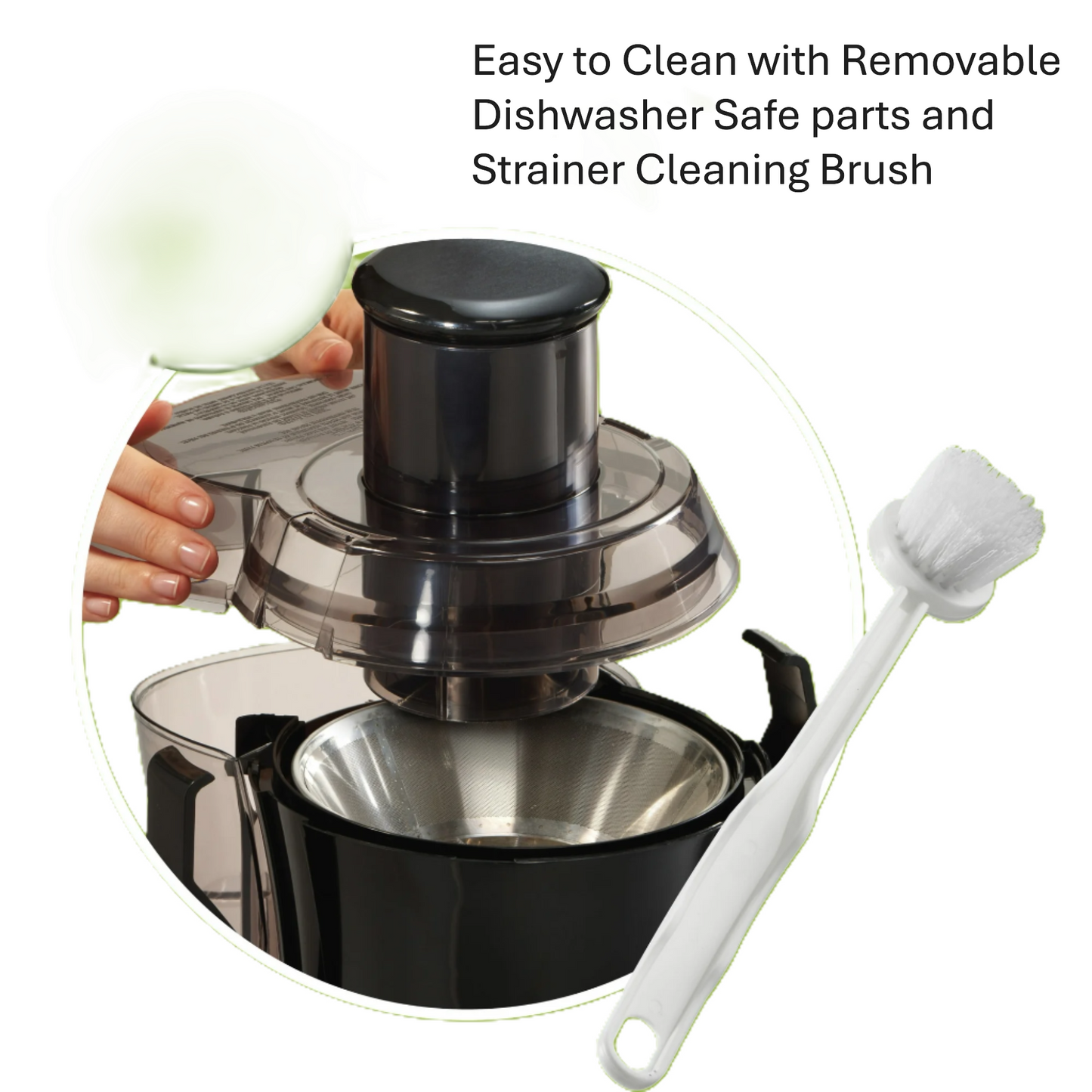 Hamilton Beach Big Mouth 800 Watt Juice Extractor 3year Limited Warranty