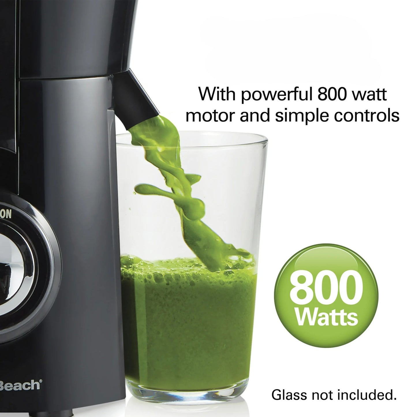 Hamilton Beach Big Mouth 800 Watt Juice Extractor 3year Limited Warranty