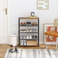 5-Tier Shoe Rack, All-Metal Shoe Tower, Shoe Storage Shelf
