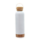 400ml Double Wall Insulated Stainless Steel Water Bottle - White